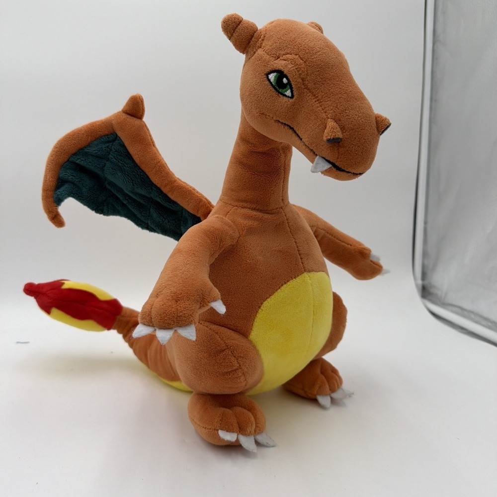 Charizard Pokemon Plush Kanto Starter Pocket Monsters 12" Jazwares EUC